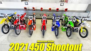 Motocross Actions 2021 450 Shootout [upl. by Enelegna]