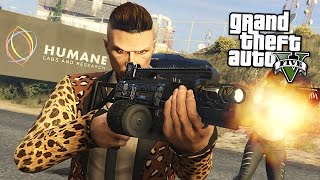 HUMANE LABS RAID GTA 5 Online Heists [upl. by Gilbert]