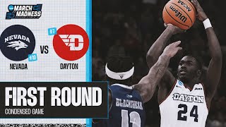 Dayton vs Nevada  First Round NCAA tournament extended highlights [upl. by Anomer]