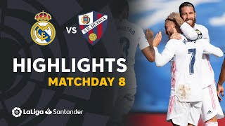 Highlights Real Madrid vs SD Huesca 41 [upl. by Ikiv]