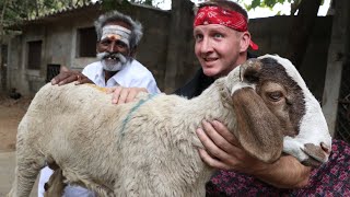 MUTTON  Daddy prepared a MUTTON SUKKA Recipe with IRFAN ampSONNY SIDE  Village Food Factory [upl. by Asiela]