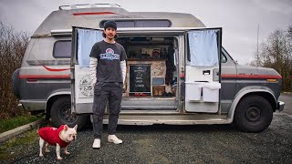 Solo Van Life Living in a Van for 5 months Changed his Life Camper Van Tour and Mini Documentary [upl. by Ateerys]