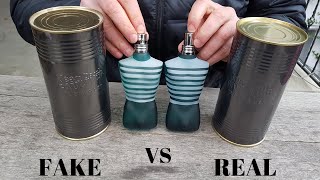 Fake vs Real Jean Paul Gaultier Le Male Perfume 125 ml [upl. by Kemme]