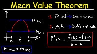 Mean Value Theorem [upl. by Irovi]