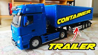 Uzaktan Kumandalı Tır Dorsesi Yapımı Tamiya Container Trailer Full Build  Part 3 [upl. by Baynebridge]