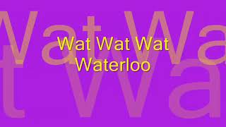 Waterloo  Abba Lyrics [upl. by Charmain]