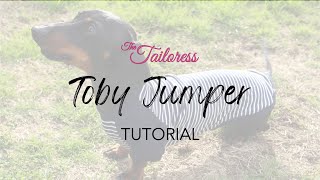 TOBY JUMPER SEW ALONG TUTORIAL  The Tailoress® [upl. by Holly-Anne]