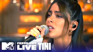 TINI Performs “Un Beso en Madrid”  MTVFreshOut [upl. by Yenahteb446]