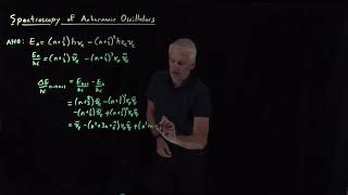 Spectroscopy of an Anharmonic Oscillator [upl. by Danyette]