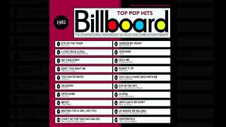 Billboard Top Pop Hits  1982 Audio Clips [upl. by Vilma385]