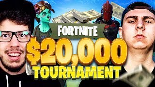 Fortnite YouTuber Tournament for 20000 FINALS Typical Gamer amp Thiefs vs Myth amp Hamlinz [upl. by Christye]