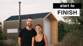 TIMELAPSE Couple Builds MODERN HOUSE in 11 minutes [upl. by Airotna478]