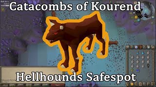 OSRS Hellhounds Safespot Catacombs of Kourend [upl. by Gregrory]