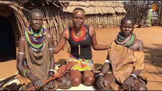 Traditional Dressing of Karimojong Women Karamoja Uganda [upl. by Palecek]