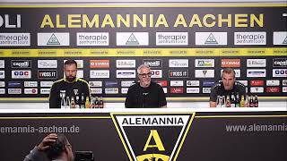 Pressekonferenz nach Alemannia Aachen  SV Rödinghausen [upl. by Carrel]