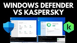 Kaspersky vs Windows Defender [upl. by Eema]