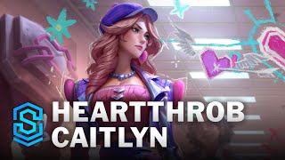 Heartthrob Caitlyn Skin Spotlight  League of Legends [upl. by Cousins]