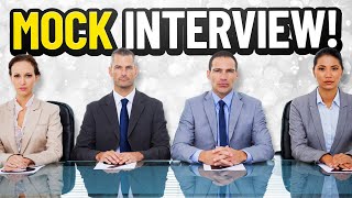 MOCK INTERVIEW QUESTIONS amp ANSWERS 10 Common Interview Questions and SAMPLE ANSWERS [upl. by Jackquelin315]