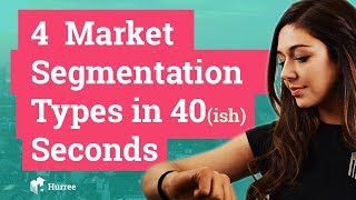 4 Market Segmentation Types in 40ish Seconds [upl. by Mellins41]