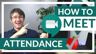 How to take Attendance in Google Meet [upl. by Aneehsram]