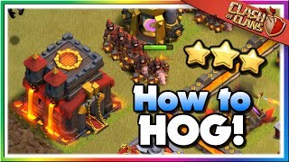 Comprehensive Guide for Hog Riders  TH10 Attack Strategy  Clash of Clans [upl. by Carvey]