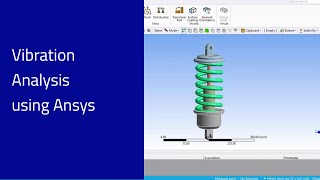 Vibration Analysis using ANSYS [upl. by Yelknirb]