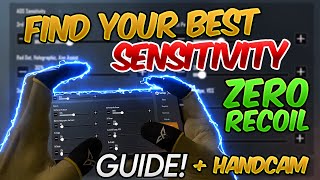 Find Your Best Sensitivity  GuideTutorial PUBG MOBILE with Handcam [upl. by Douty]