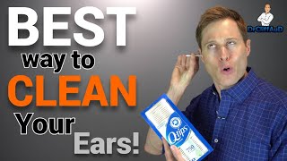 BEST Way to Clean Earwax From Your Ears  How to Use Qtips Correctly [upl. by Nosneh]