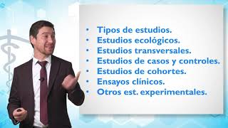 Salud Pública 10 Tipos de Estudios Epidemiológicos [upl. by Prud206]