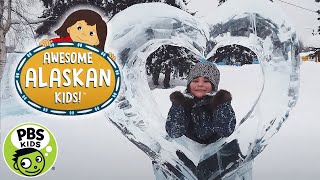 Molly of Denali  Awesome Alaskan Kids The Ice Park  PBS KIDS [upl. by Stryker]