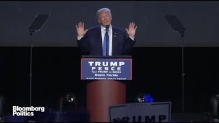 Deplorable Entrance Trump Takes Stage to ‘Les Mis’ Song [upl. by Eva914]