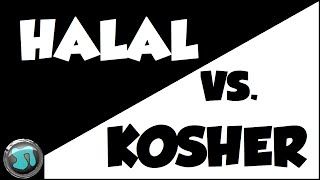 1001  Halal Food vs Kosher Food Can a Jew Eat Halal [upl. by Geneva]