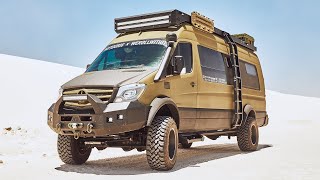 INSANE OFFROAD VAN CONVERSION  An INDEPTH Look At THE ULTIMATE CUSTOM CAMPERVAN ⛰️🚐 [upl. by Ecnarrot]