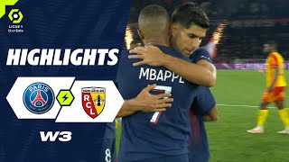 PARIS SAINTGERMAIN  RC LENS 3  1  Highlights  PSG  RCL  20232024 [upl. by Halilak323]