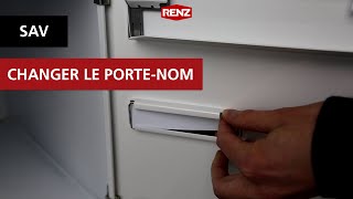 SAV  Comment changer le portenom dune boite aux lettres [upl. by Marilla]