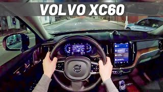 2023 Volvo XC60  POV Night Drive [upl. by Hayyim]