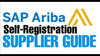 SAP ARIBA SUPPLIER GUIDE  Step by step SelfRegistration  MetaMhia🧾 [upl. by Idnam535]