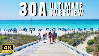 Ultimate 30A Florida Gulf Coast Overview  Greatest Beach Towns with Pristine Beaches amp More [upl. by Ynamreg]