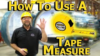 How to Use a Tape Measure [upl. by Sorenson]