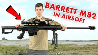 Anti Material Sniper Rifle in Airsoft [upl. by Key]