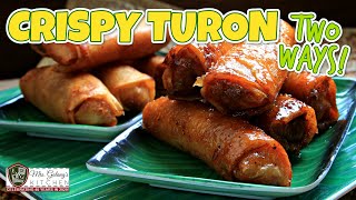 THE SECRET TO LONGLASTING SUPER CRISPY TURON MrsGalangs Kitchen S12 Ep3 [upl. by Netnert690]