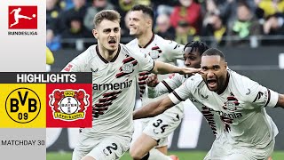 Borussia Dortmund  Bayer leverkusen  11  Zusammenfassung  1 Bundesliga [upl. by Piane]