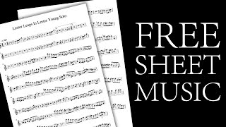 GET UNLIMITED FREE SHEET MUSIC  Downloading MuseScore Sheet Music for FREE Without Subscription [upl. by Tennaj]