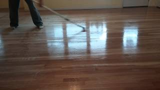 Hardwood Floor Sanding Polyurethane Technique [upl. by Alurta]