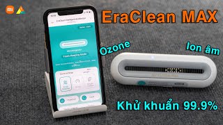 Máy khử mùi tủ lạnh thông minh Xiaomi EraClean Max CWBS01 [upl. by Aietal]