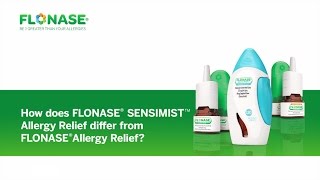 How does FLONASE® SENSIMIST™ Allergy Relief differ from FLONASE® Allergy Relief [upl. by Nedyrb]