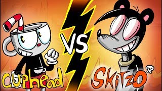 Skitzo VS Cuphead  Fan Animation [upl. by Fara443]