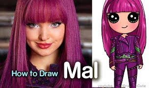 Descendants  All of Mals Green Eyes Moments [upl. by Balbinder198]