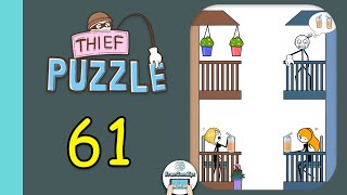 Thief Puzzle Level 61 Walkthrough [upl. by Linoel]