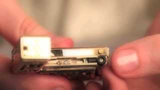 How to Change the Flint for an ST Dupont Gatsby Lighter [upl. by Ttehr599]